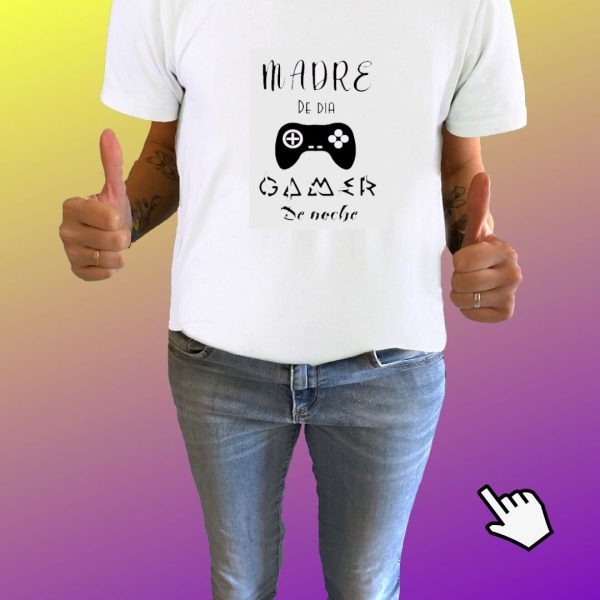 Camiseta personalizada gamer