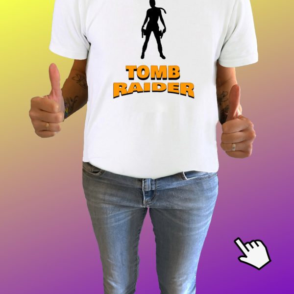 Camiseta personalizada Tomb Raider