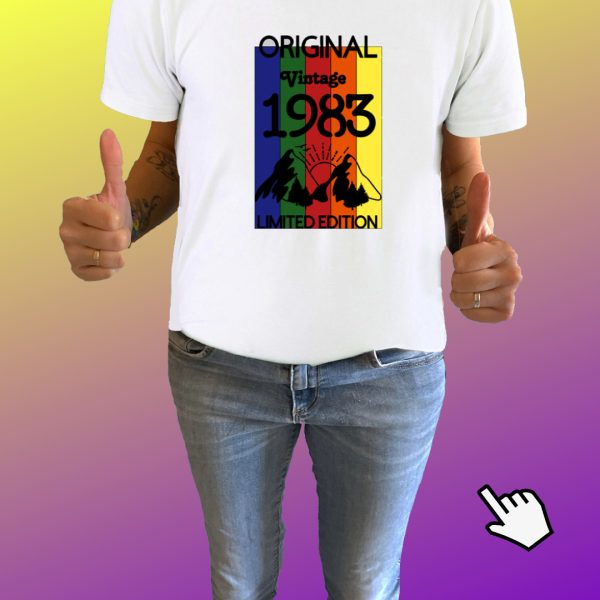 Camiseta personalizada vintage