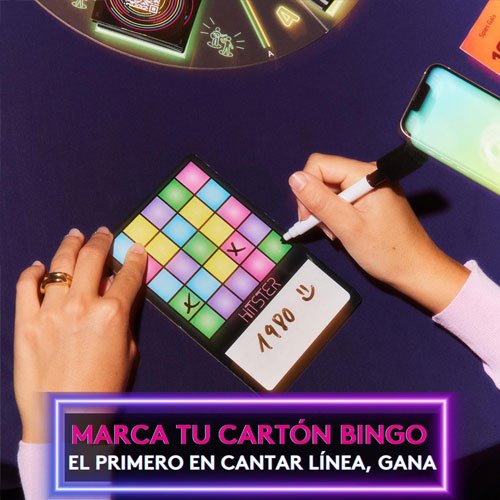 Juego de mesa Hitster Bingo